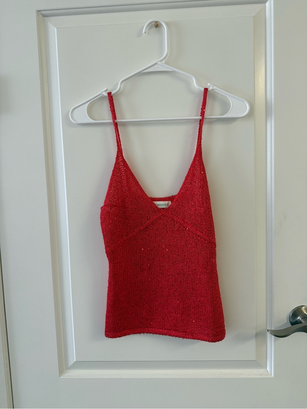 Asta Resort Carolina Set (Top & Skirt) Size M (Both) in Red